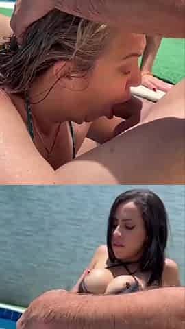 POOL PARTY SCREWING
