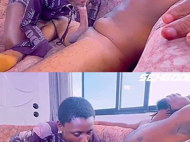 Chief and his ebony booty tiny side hottie