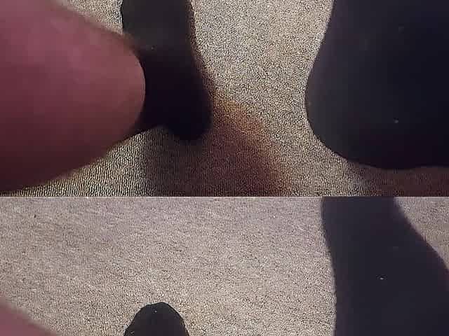FEET ASMR WITH WHOLESOME ENDING (EBONY SOCKS).