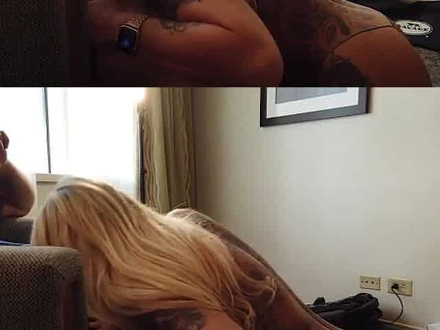 2 Hot Strippers Bang a Real Fan in Hotel - Stephanie & Electra