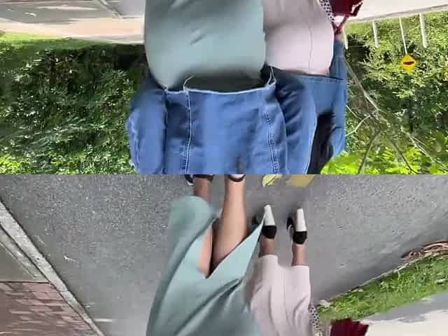 opening the booties of the 2 beauties I discovered on the street