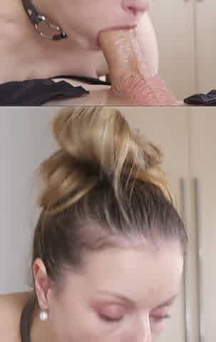 Sucking on That Cock 'till I Get All of His Cum in My Mouth