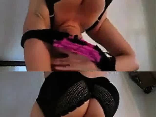 Big-Titted Brunette's Webcam Show