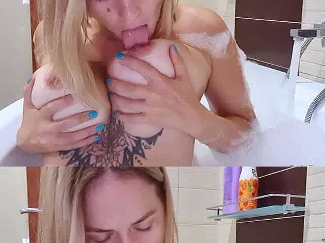 Big Boobs Cassandra Calogera cock tit wanking
