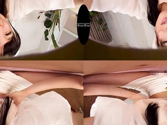 Nude asian temptress breathtaking VR sex video