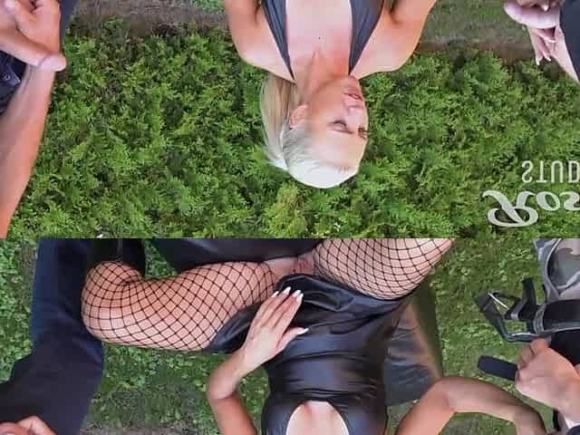Outdoor Garden Gangbang