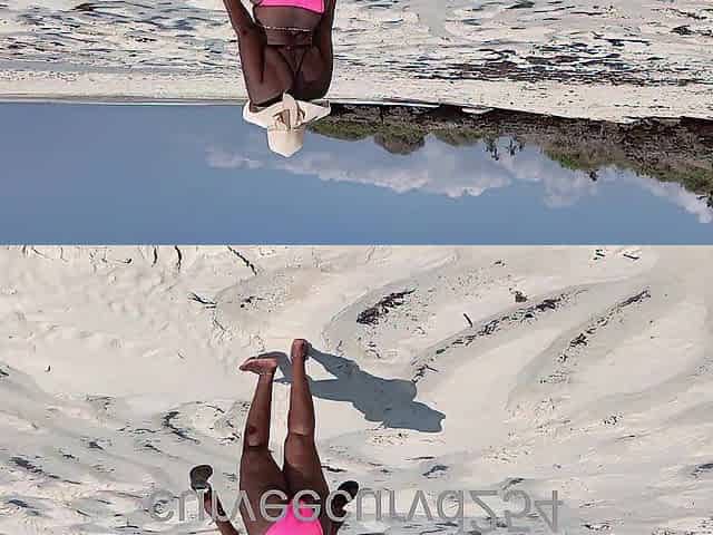 come watch my juicy cunt on the beach