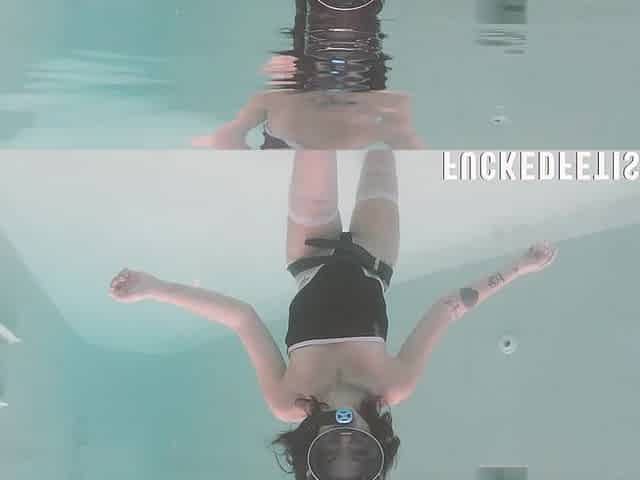 HD Snorkel Underwater Masturbation Socks White Challenge