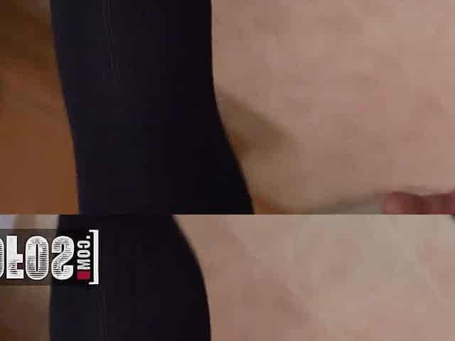 MOFOS - Previous to Going In The Halloween Party Scott Nails Gets Concupiscent Seeing Maddy Mays Hawt Dress