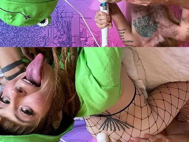Real amateur teen plays with toys as she masturbates