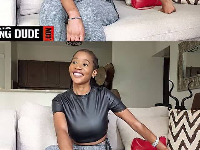 This MARRIED BLACK amateur came in acting loyal... offered her VAGINA faster than I could suggest a deal