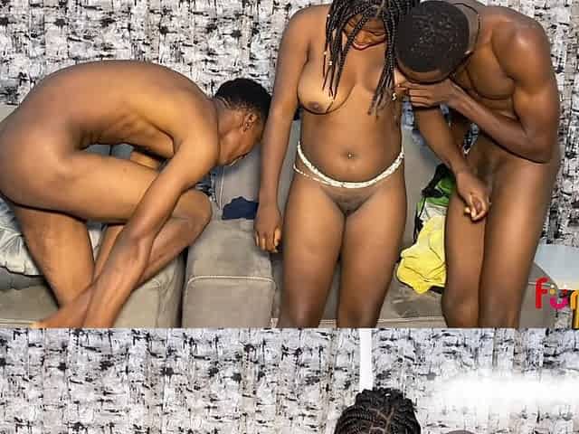 She Wanted One Dick for Christmas and Another for New Year