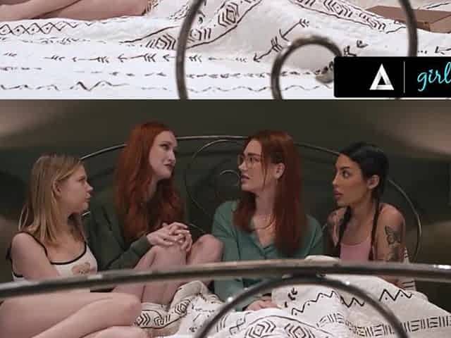 Spooked Honeys Hang With mother I'd like to fuck For Night