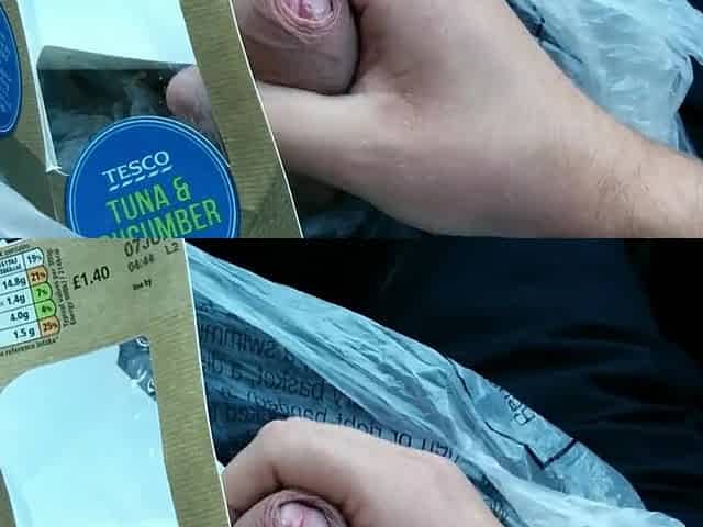 Risky Public Stroke and Cum In My Car