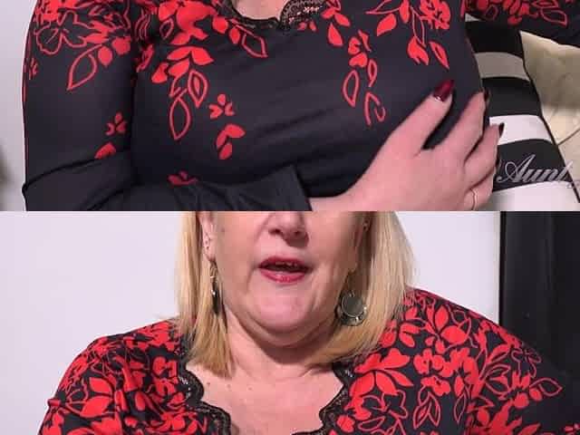 Auntjudys - Busty Mature BBW Catherine Can Needs a Gardener for Her Hairy Bush