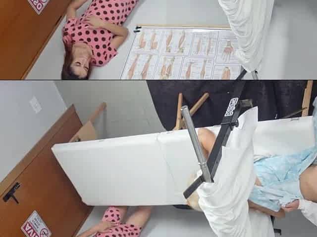 Stepmother takes stepdaughter to the impure doctor for tests!