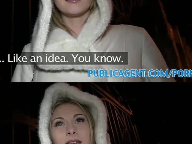 PublicAgent Marvelous Golden-haired screws large weenie in hotel room
