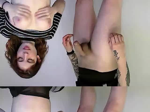 Cute amateur webcam teen girl toying pussy on webcam