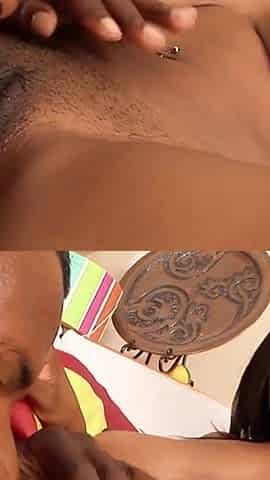 Black couple has sex in front of the camera for the first time