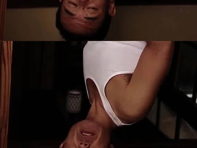 Sasha Yung asian babe licking a pink vibrator