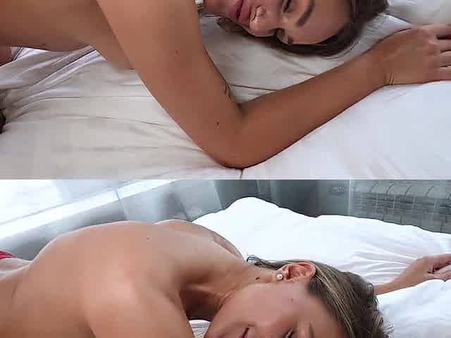 I love the feel of his large dick in my taut vagina