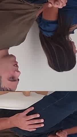 Mature Woman Caught Sucking Cock