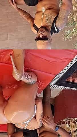 Punching Elisa's Ass After Her Anal Plastic Surgery