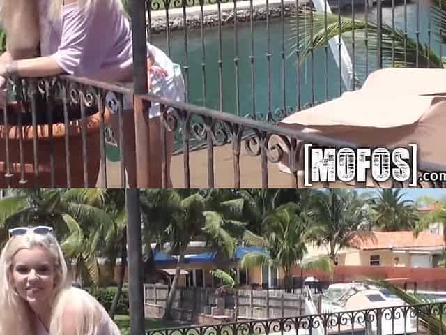 Mofos - Slim blond teen gets rubbed down