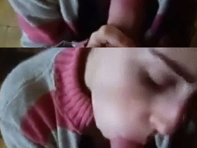 Svensk cutie ger en galen avsugning - Hardcore in Swedish