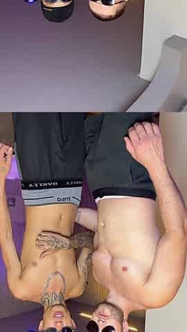 I GAVE MY HARD JOCK DURING THE TIME THAT MY HAWT STR8 PARTNER'S WHITE PENIS WAS IN MY BOOTY