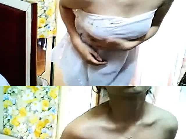 Chinese Amateur's Webcam Dance