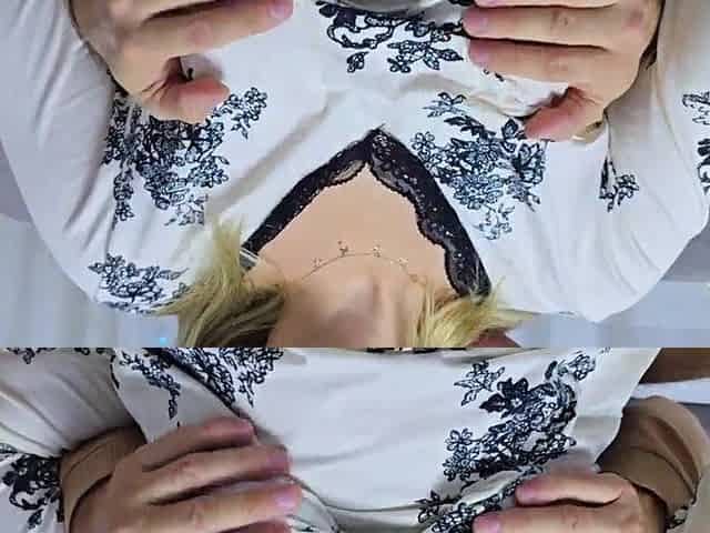 Nearly Caught When Sucking My Puffy Nipps and Finger my Juicy Twat