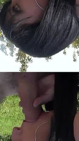 French MILF Eva Tries to Tke a Fat Cock in Her Ass