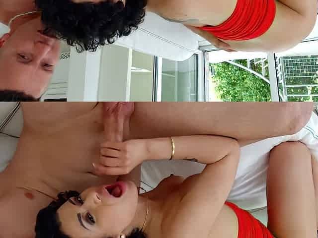 Short Haired Chick Gets Creampie