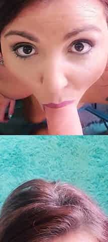 amateur blowjob cumshot finish in her mouth