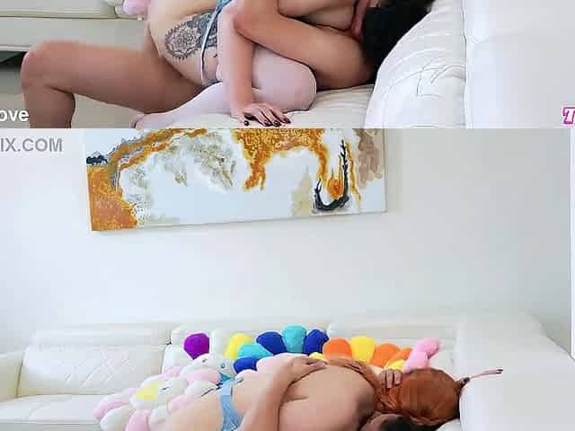 Chubby Redhead Gets Pov Creampie