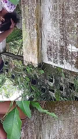 Colombian Has Sex Without a Condom in an Abandoned House