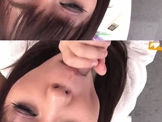Pretty Japanese Blows A Guy With Hairy Cock On Her Birthday Pov