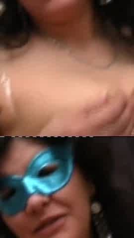 Busty Masked MILF Fucked Doggystyle and Cummed on Ass by Huge Amateur Cock