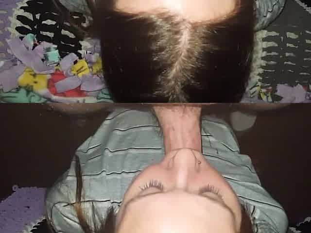Hotwife Sucks BWC for a Throatpie