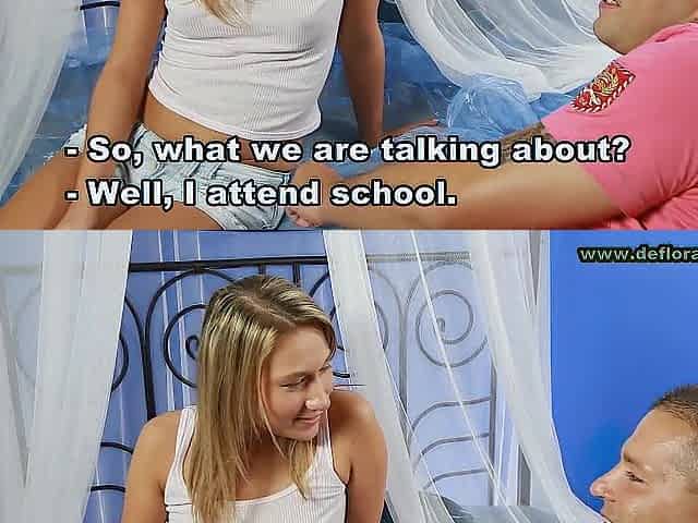 Nicollet Pici is a Hungarian small virgin losing virginity