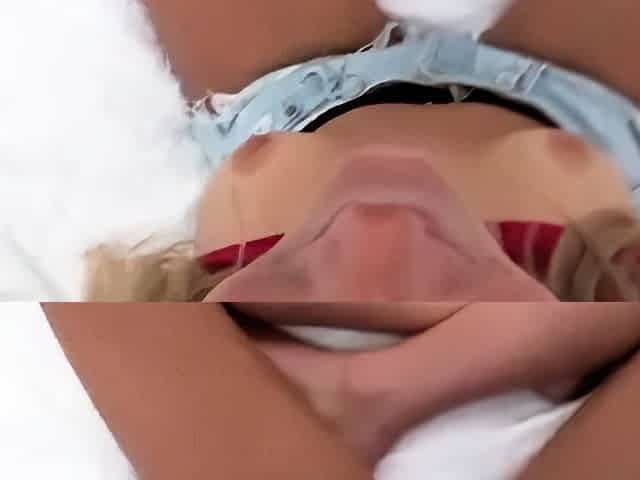 Amateur teen Blowjob with hardcore drilling