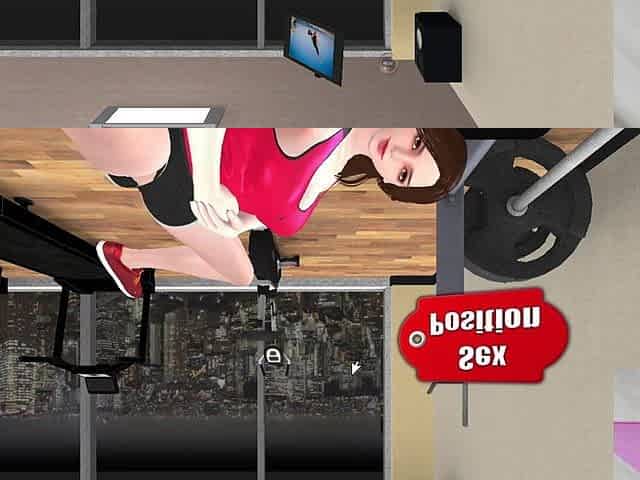 HANTAI SEX Virtual Reality Performance Gaming: I'm Screwing My Step Mommy.GYM