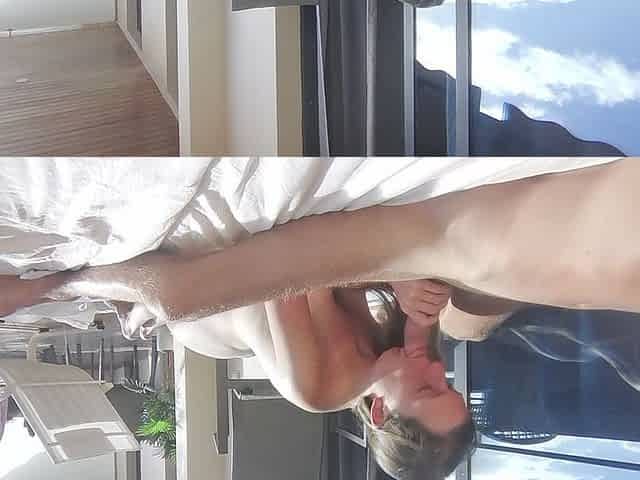 Fucking on Our Balcony in Tenerife