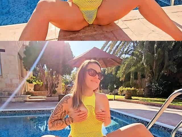 DaneJones HD Natural big boob girl masturbates