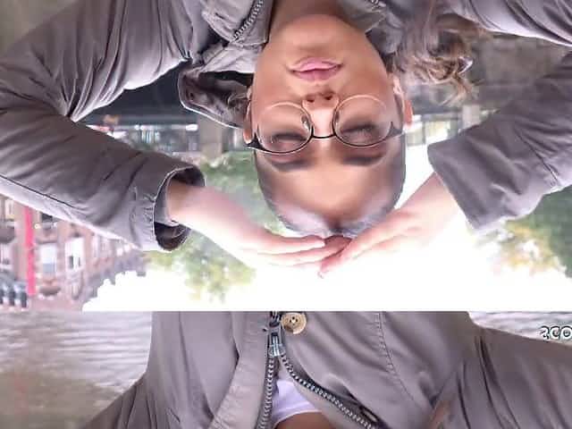 GERMAN SCOUT - TINY CURVES NERD SPIC GIRL I PICKUP AND ROUGH POUND I REAL STREET CASTING - German