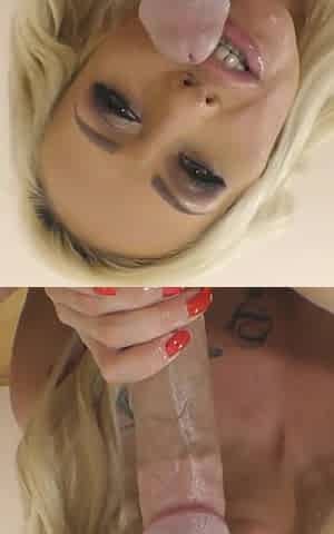 stunning Euro blonde gets fucked POV