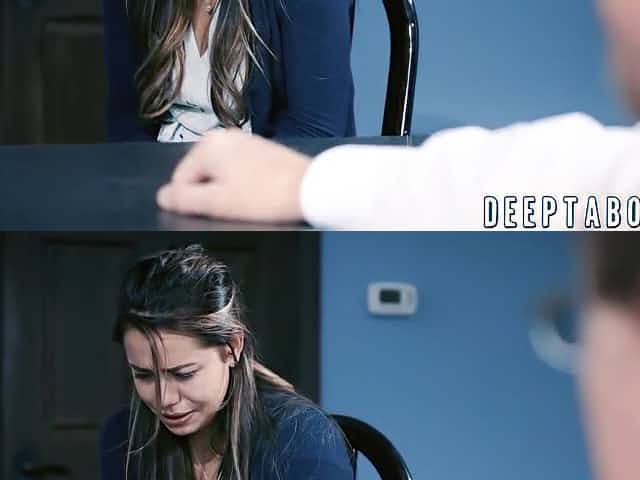 Cute Latina punished by boss
