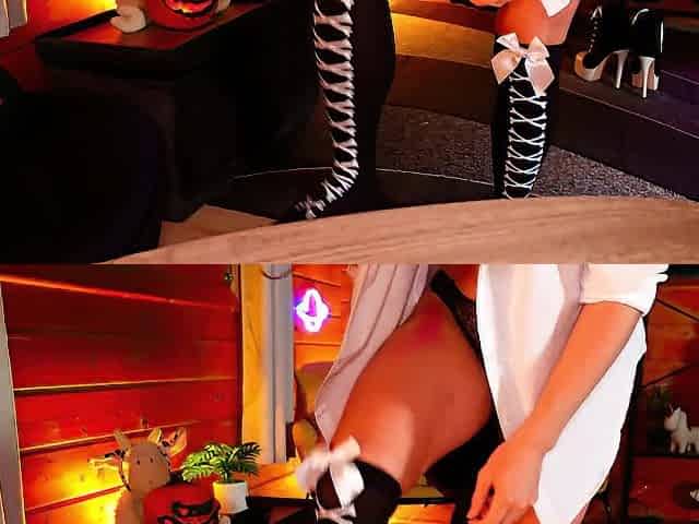 Cosplay Halloween Catrina so slutty that babe wets herself & squirts to climax (TRAILER "THE CATRINA SHOW")
