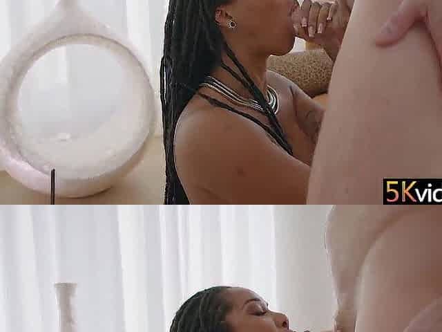 Thick Black Chick Chick Gets A Creampie After Getting Face Screwed & Pounded (Cali Sweets)